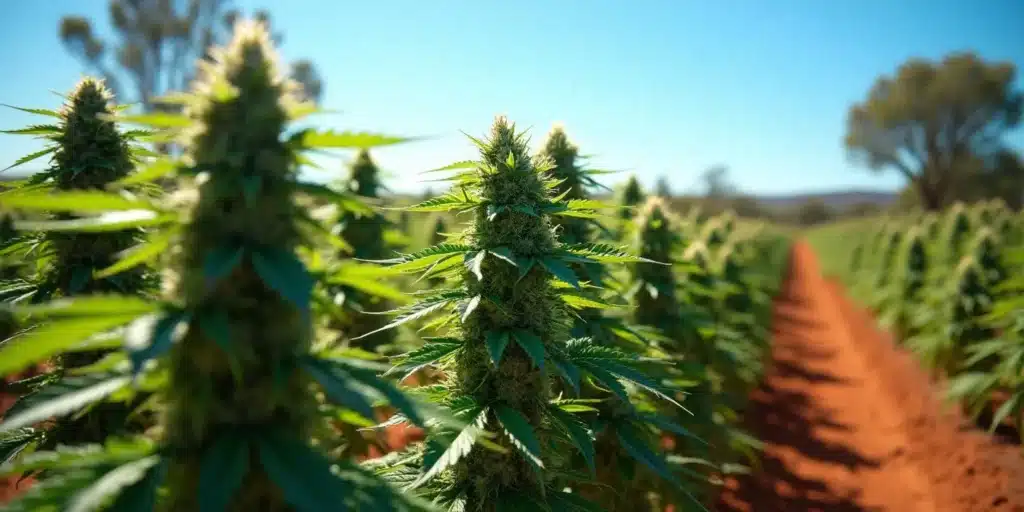 Growing Mamba Negra CBG Outdoors: Peak Bud Development in Open Fields