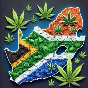 Growing Blue Dream Outdoors in South Africa.