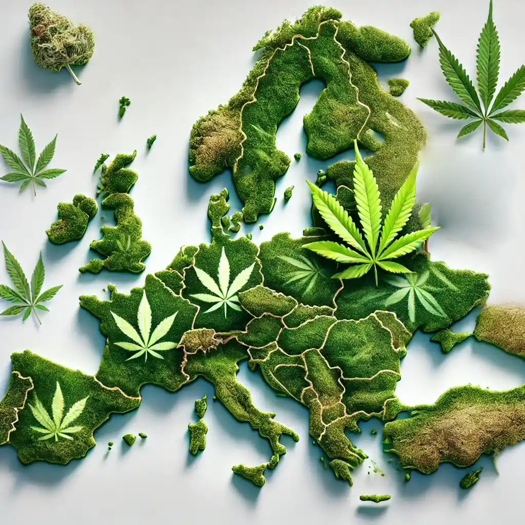 Growing Gorilla Glue #4 Auto Outdoors in Europe. Buds