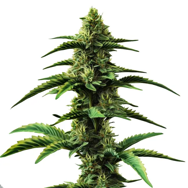 Colombian Gold Regular cannabis plant with golden buds and sativa structure