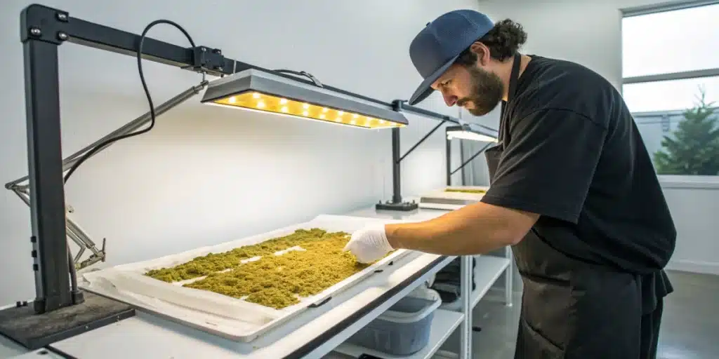 Best Strains for Making Hashish Light