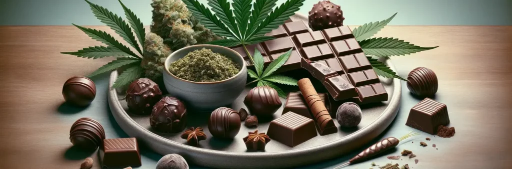 Chocolate and weed