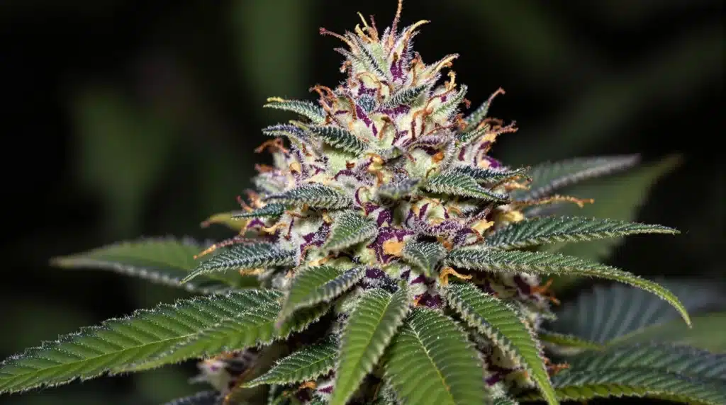 Consuming Blueberry Kush induces a state of profound relaxation