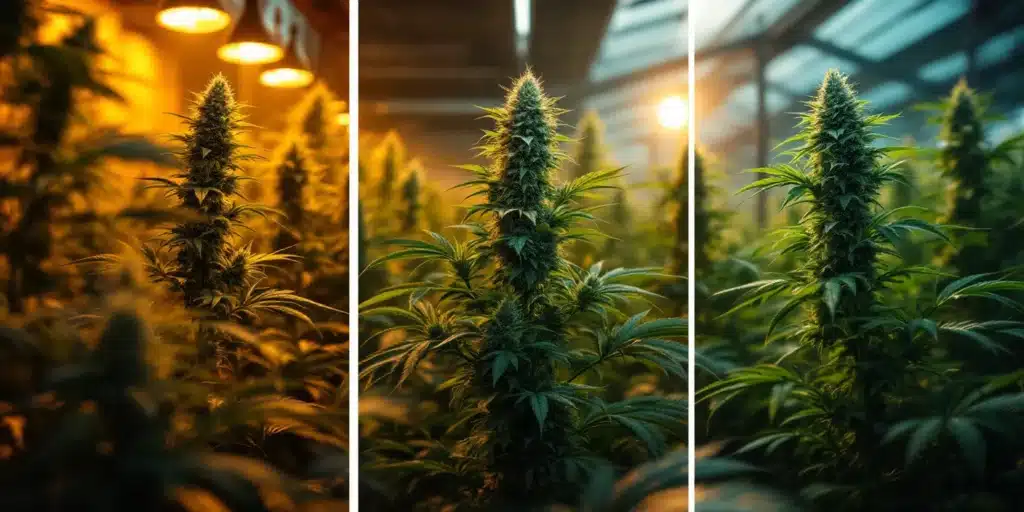 Lollipopping, beneficial across various cannabis cultivation methods of each growing environment.