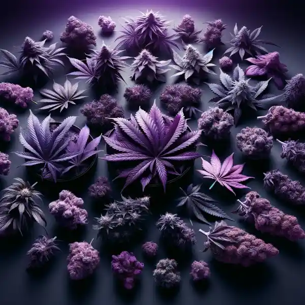 Purple cannabis strains seeds