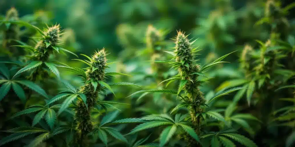 Male Cannabis Plants