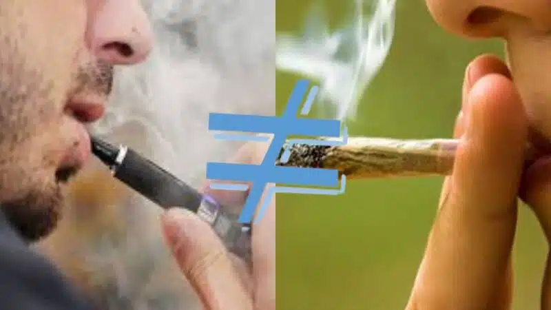 Effectiveness of THC vape juice versus traditional cannabis smoking