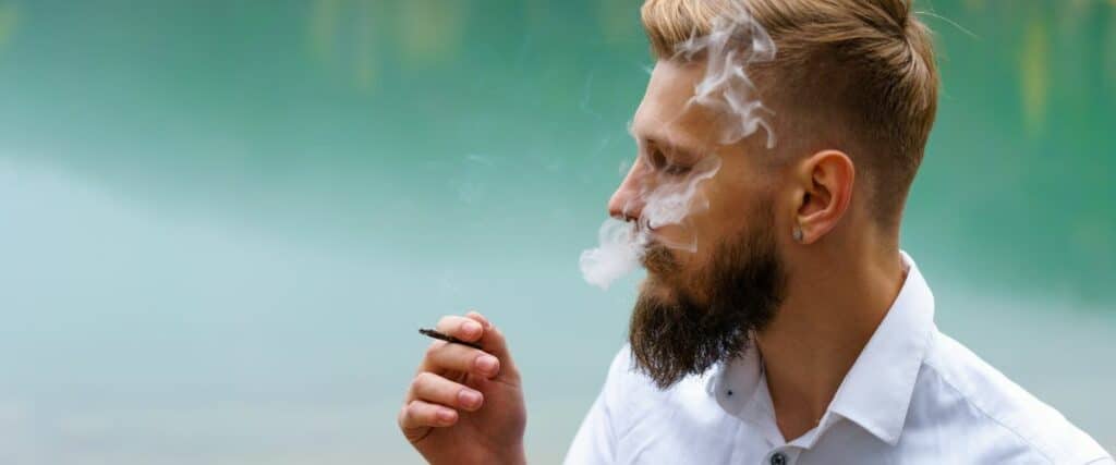 concept of greening out due to marijuana use