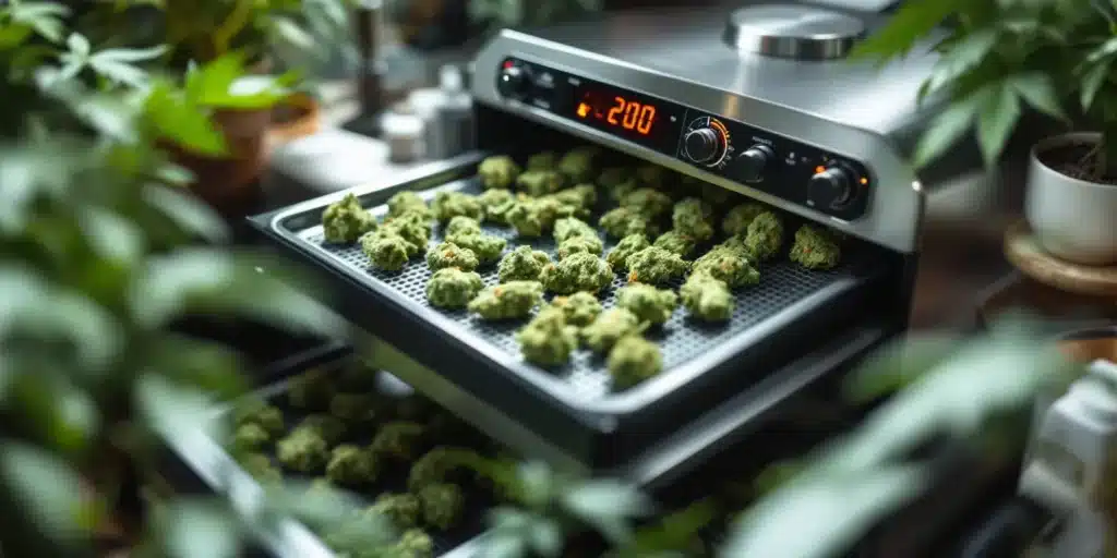 Decarboxylation in oven is a straightforward process