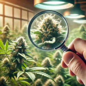 Magnifying Glass for Cannabis