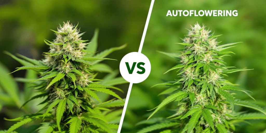 The different stages of growth for autoflower plants