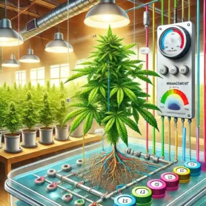 Proper ECM cannabis setup with advanced nutrient and environmental controls.