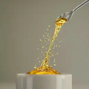 Solventless THCA hemp rosin extraction using a rosin press, releasing pure golden concentrate from hemp.