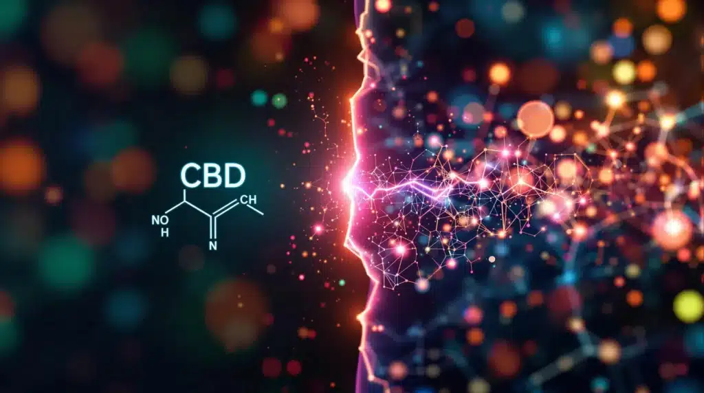 CBD and Ibuprofen Molecular Interaction