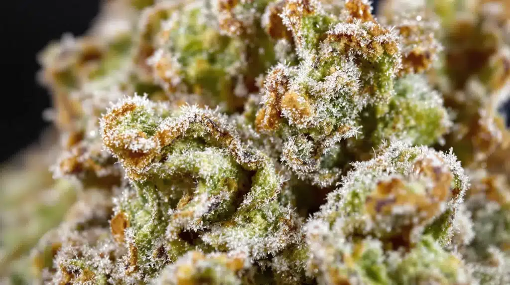 Close-up Cannabis buds