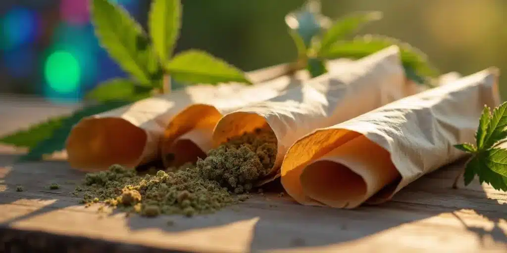 Flavored rolling papers add a fun twist to your smoking experience.