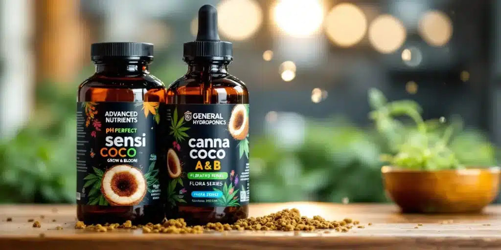 Advanced coco coir nutrients for cannabis growers
