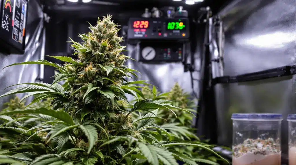 Best autoflower strains indoor with large buds and precise climate control
