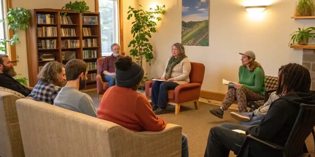 Cannabis oil bottle with dropper, a fresh cannabis leaf, and lab equipment on a white counter.