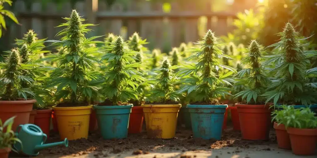 Growing Weed Outdoor in Pot: Choosing the Right Containers.