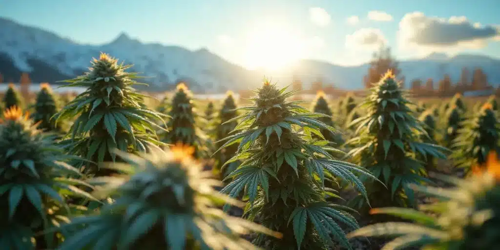 Mountain-Grown Cannabis in Cold Weather