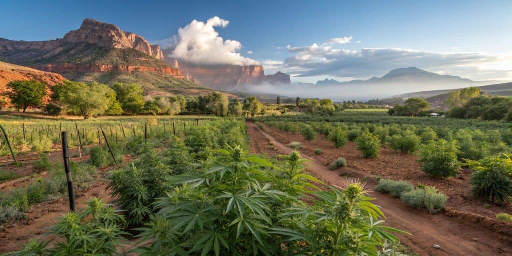 A close-up of various cannabis seeds displaying unique textures and color variations.