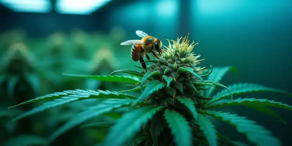 Are Bees Attracted to Weed Plants Indoors?