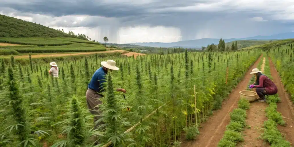 Legal hemp farming in Yunnan province under Chinese regulations