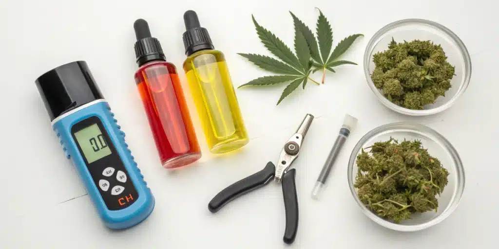 Essential tools and materials for growing and processing Jack Herer regular cannabis strain