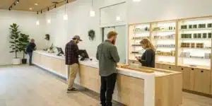 is recreational weed legal in iowa modern dispensary scene.