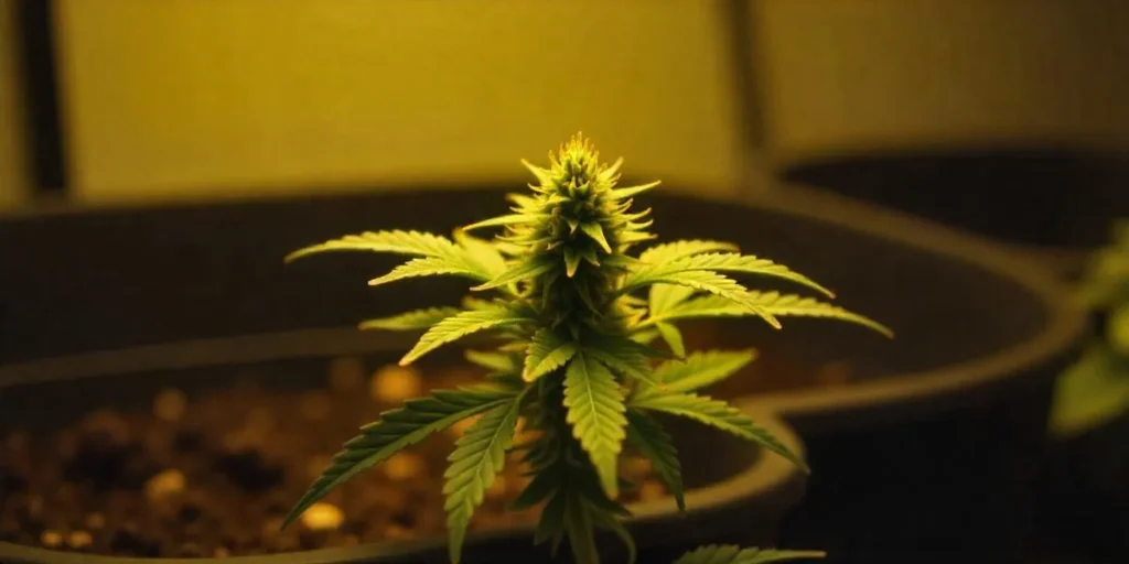 Grow Afghan Hash Plant Regular in full flowering stage, showing dense resin-coated buds.