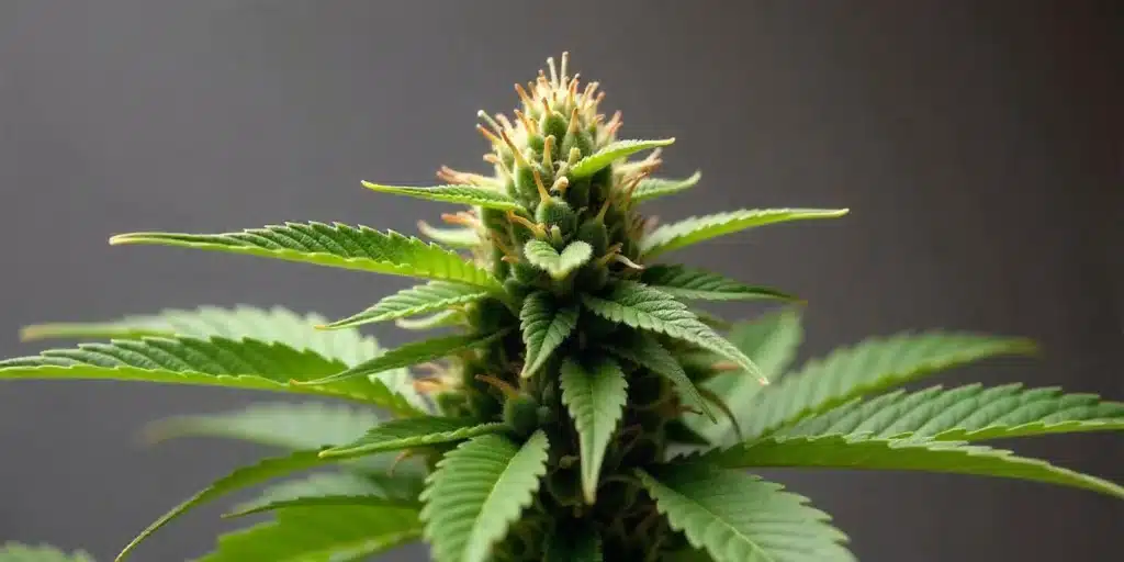 Grow Bubblegum Haze plant during peak flowering stage indoor.