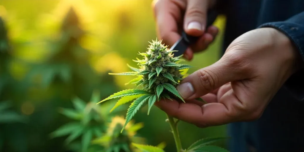 Grow Afghan x Haze outdoors during harvest season.