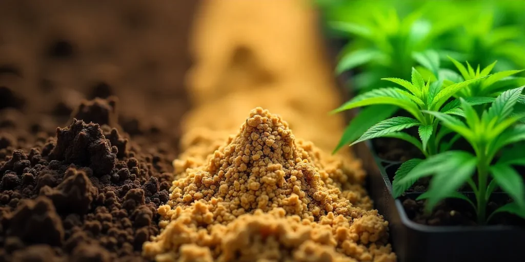 Essential nutrients used to grow CBD Therapy seedlings healthily.