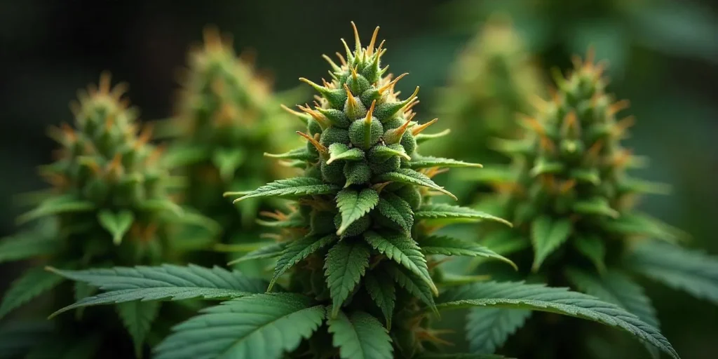 Flowering Carmen 2.0 Fast Version bud with dense resin production.