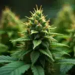 Flowering Carmen 2.0 Fast Version bud with dense resin production.