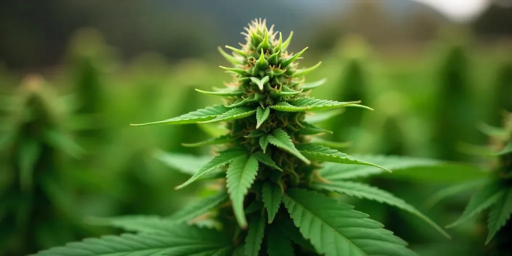 Grow CBD Mexican (1:1). Central cola in late flowering outdoors.