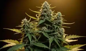 Chemdog Fast Version under light, dense resin-coated flowers fro.