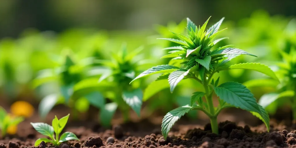 Grow Cheesecake X Gelato Auto seedlings in open soil.