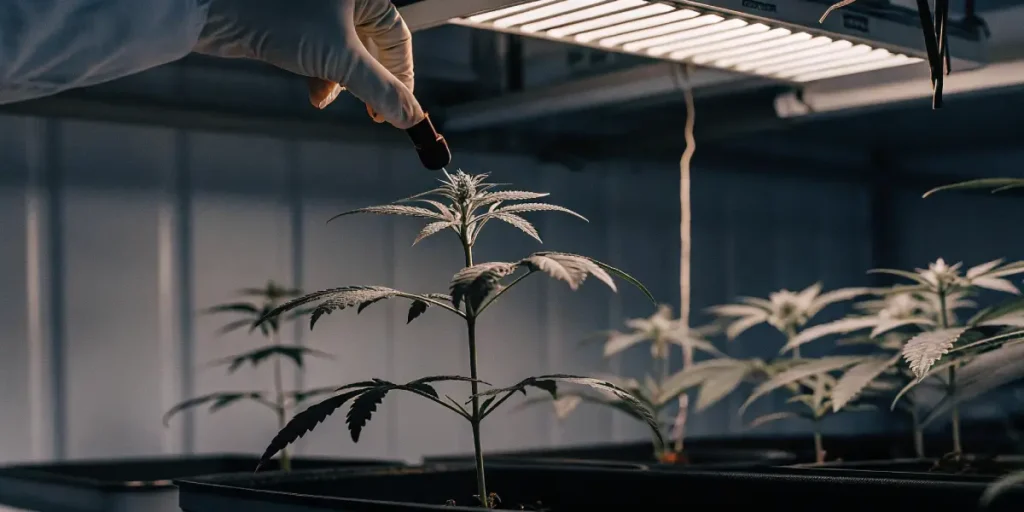 Lab Cannabis Growth