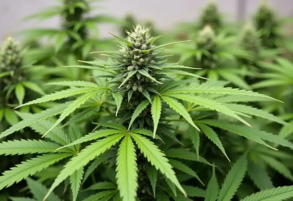 Indoor cultivation of Diesel Regular cannabis plants with strong bud formation. Perfect for controlled environments, offering high yields and stability.