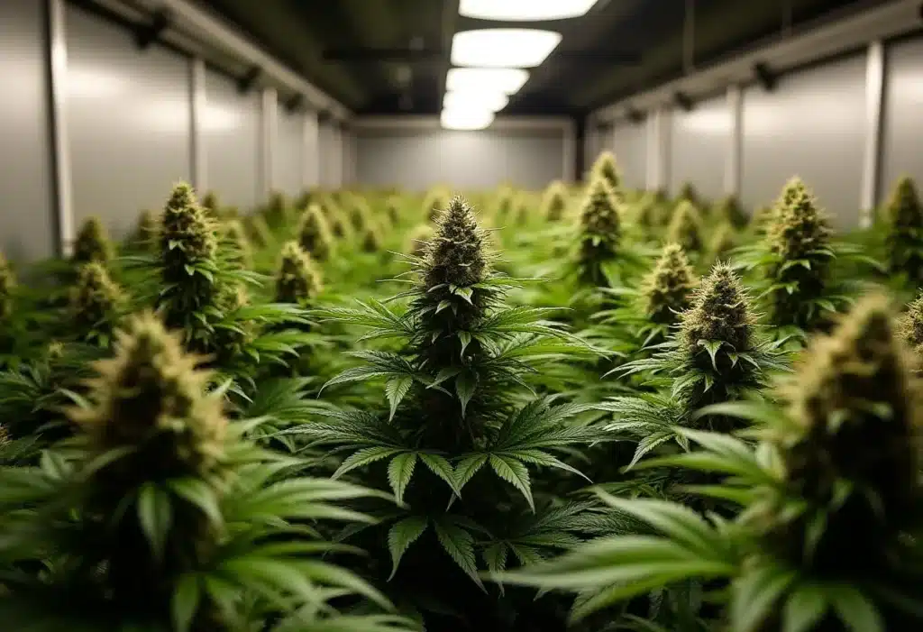 Critical x Cheese Candy Regular cultivated indoors under optimal light, producing compact buds and powerful hybrid effects.