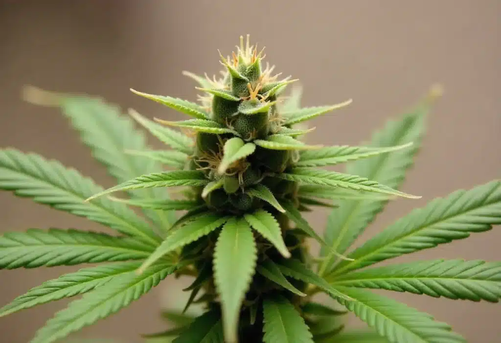 Girl Scout Cookies x Kush of resinous cannabis bud.