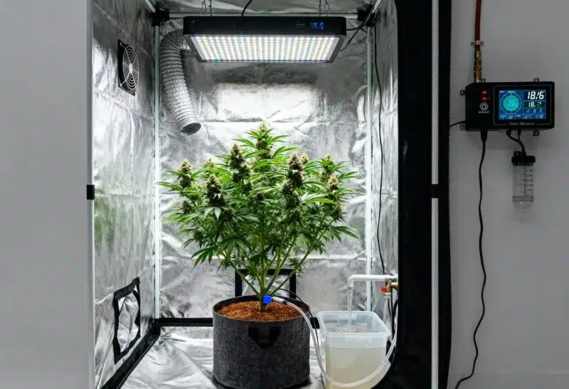 Granddady Gorilla Auto indoor grow under 18/6 light cycle.