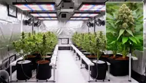 Grapefruit Regular Indoor Flowering Under LED Lights.