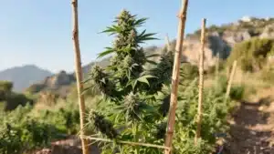 Black Domina x Banana Kush Outdoor Cultivation and Structure.