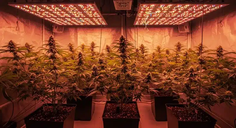 Blueberry x Cream Cheese Auto Indoor Autoflower Growth.